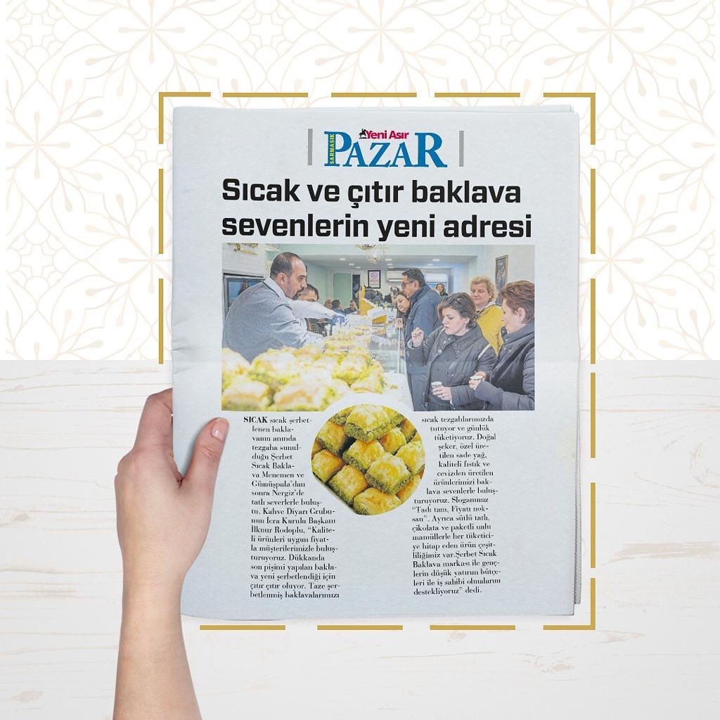 Sıcak ve çıtır baklava sevenlerin yeni adresi